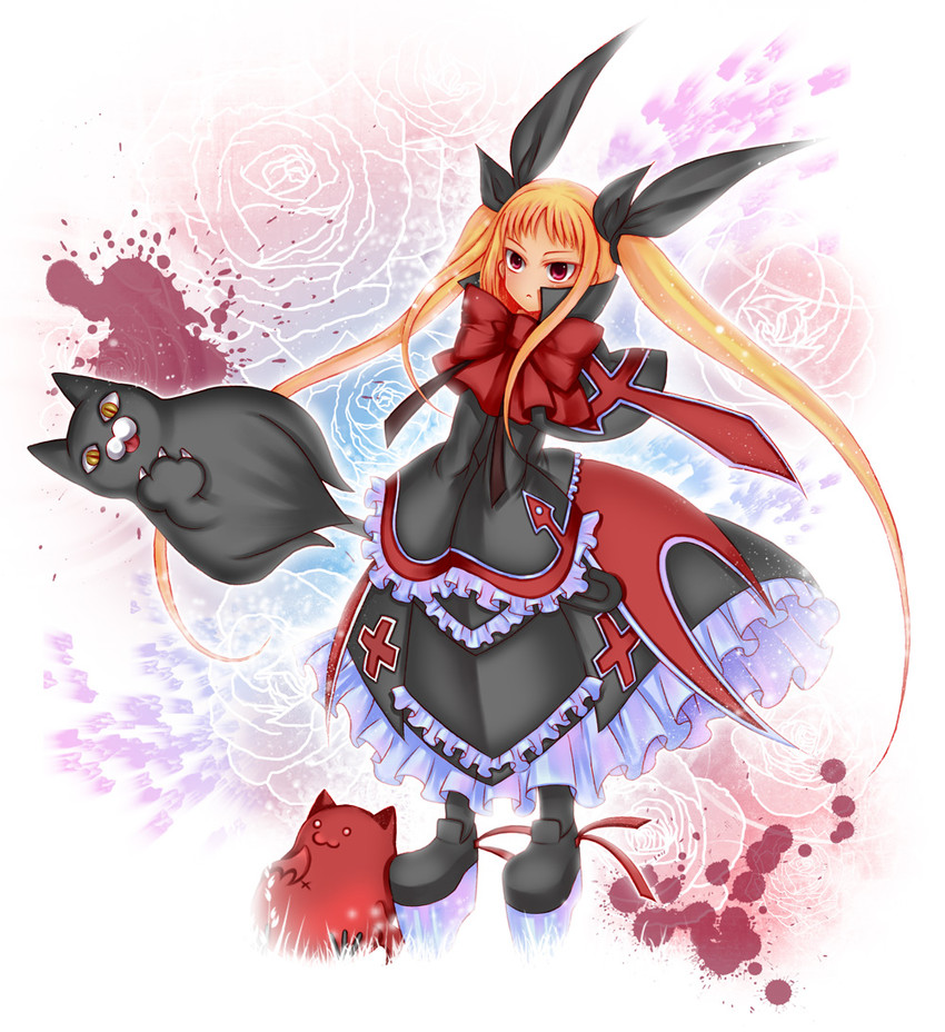 rachel alucard, gii, and nago (blazblue) drawn by axis_(at_mark)