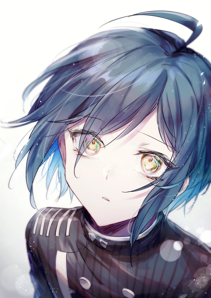 saihara shuichi (danganronpa and 1 more) drawn by goto_(sep)