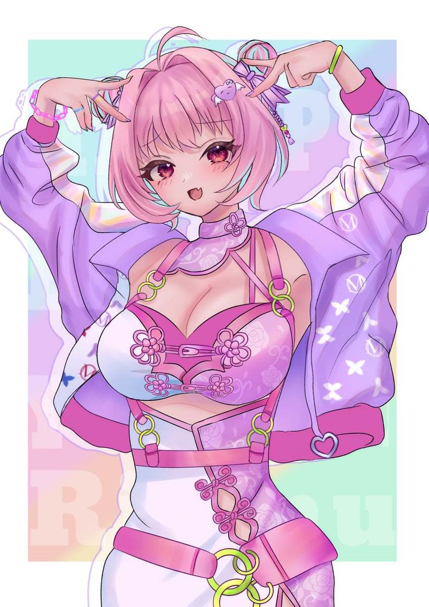 yumemi riamu (idolmaster and 2 more) drawn by rao1219