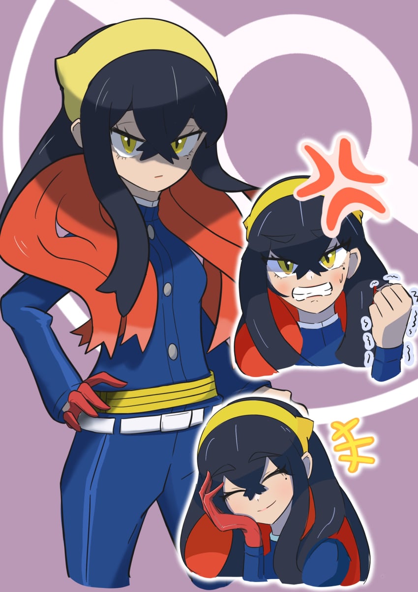 carmine (pokemon and 1 more) drawn by oushi_(04_desuu)