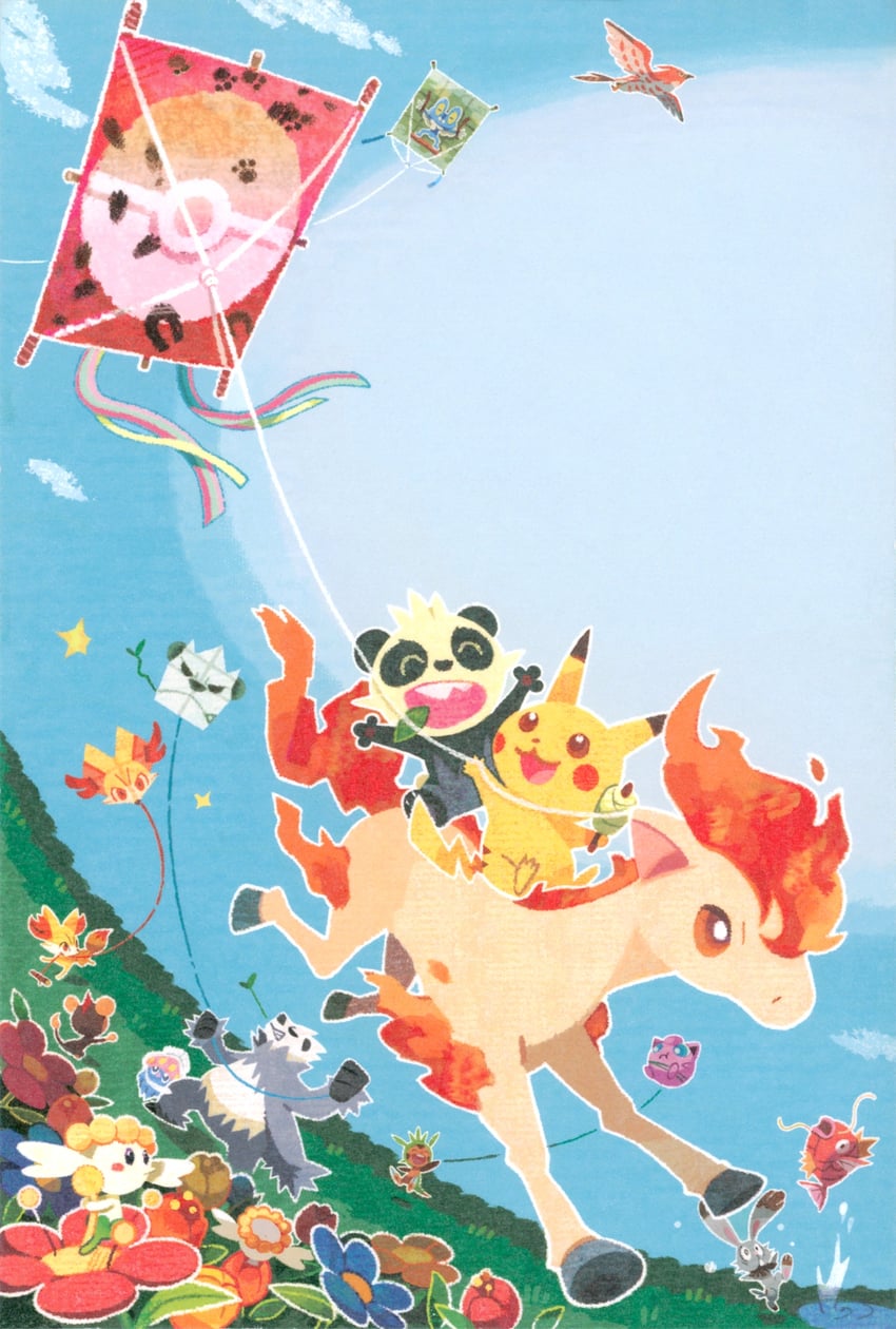 pikachu, jigglypuff, fennekin, magikarp, froakie, and 8 more (pokemon)