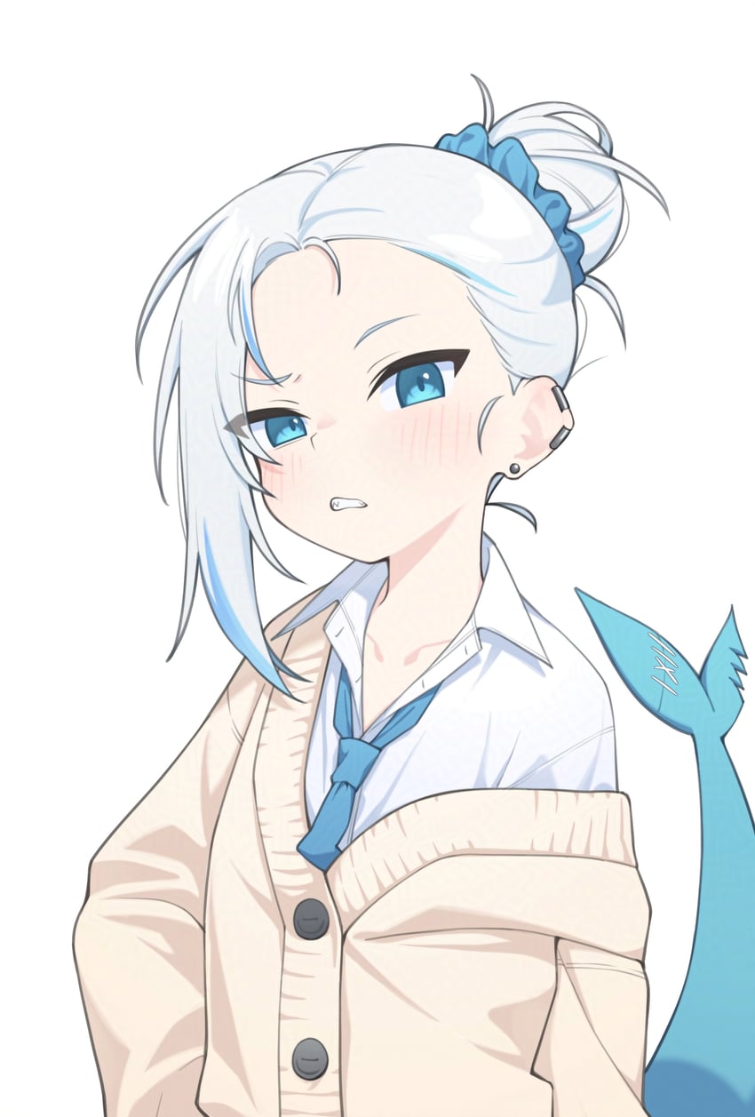 gawr gura (hololive and 1 more) drawn by ugaaaa1