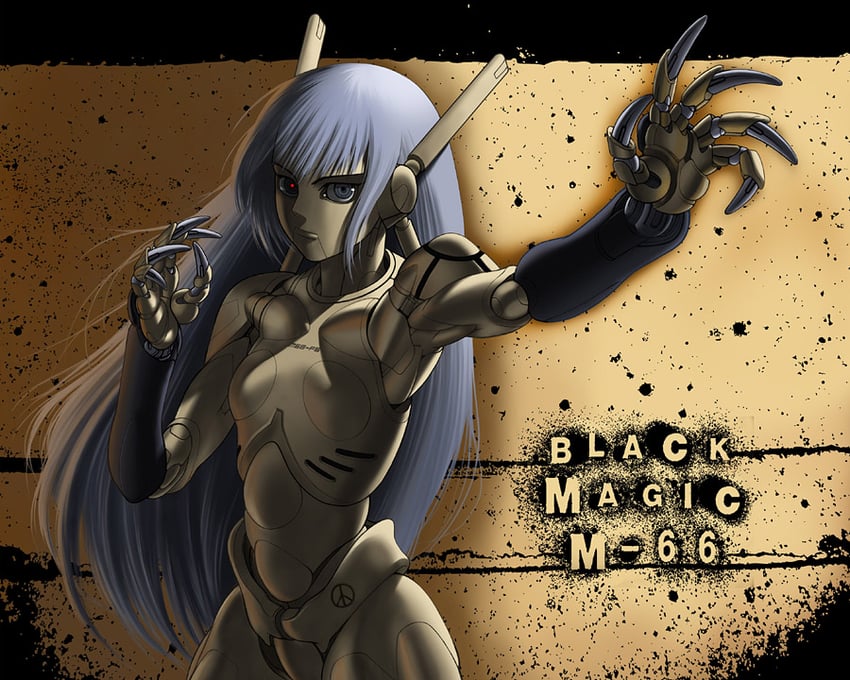 m-66 (black magic m-66) drawn by janome_gochou