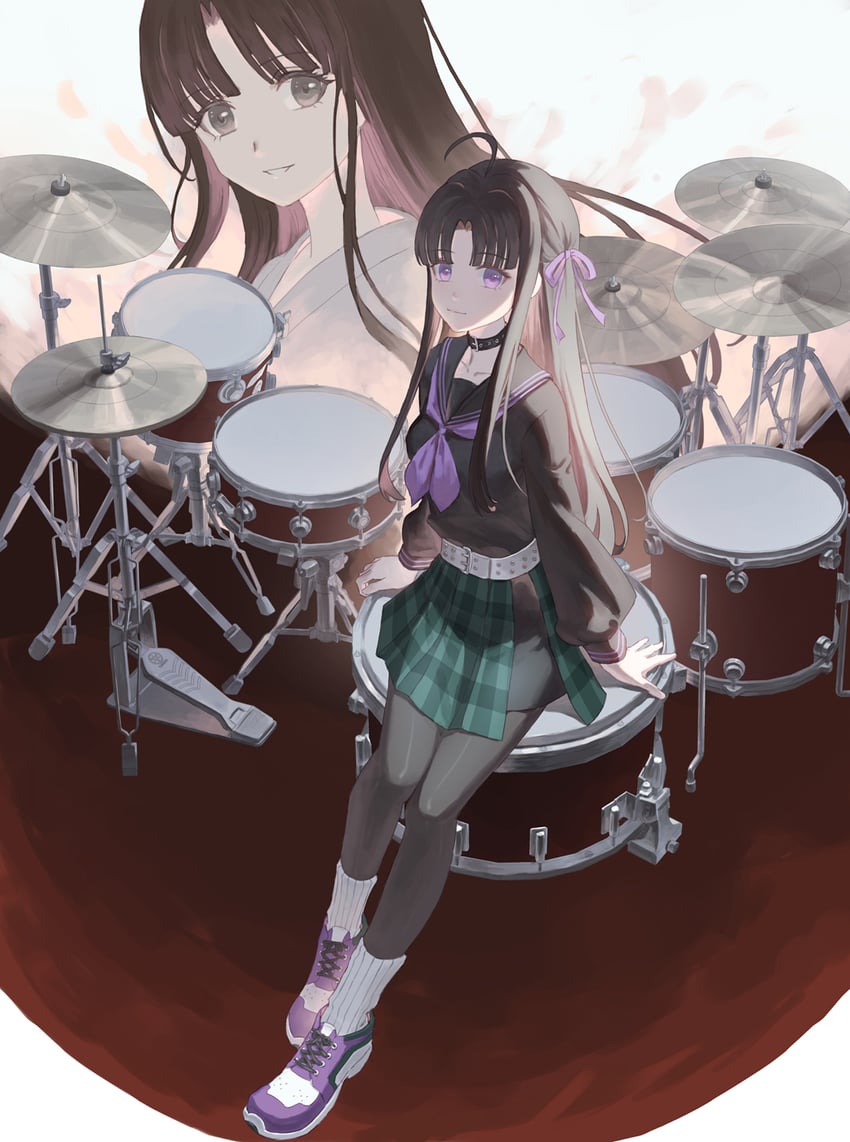 awa subaru and awa tendo (girls band cry) drawn by xukong