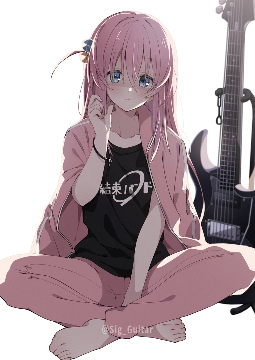 gotoh hitori (bocchi the rock!) drawn by shigure_(sigre)