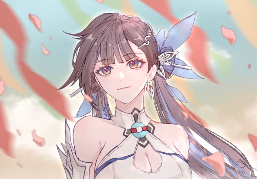 li sushang (honkai and 1 more) drawn by napppptt