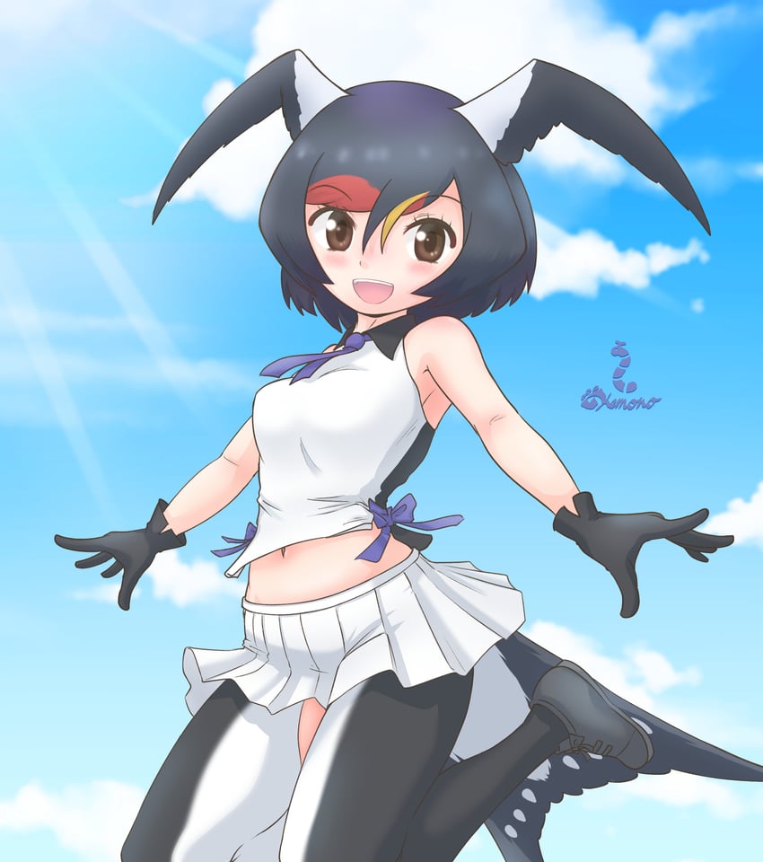 barn swallow (kemono friends) drawn by nokemono-san_(bocchi_friend)