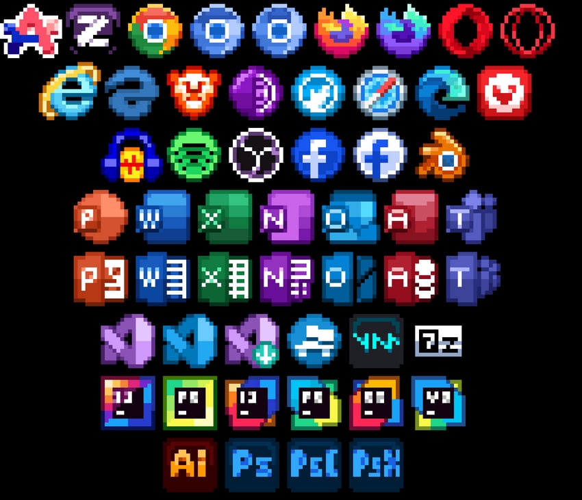 internet explorer and 10 more drawn by lizterzapzap