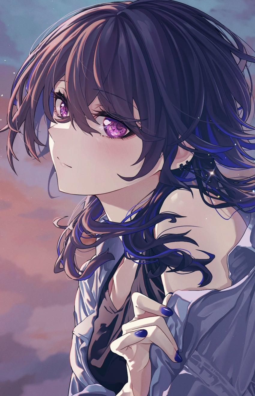 ichinose uruha (vspo! and 1 more) drawn by rio_(illustrator-rio)