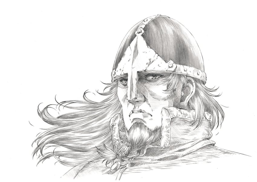 bjorn (vinland saga) drawn by abiru_takahiko