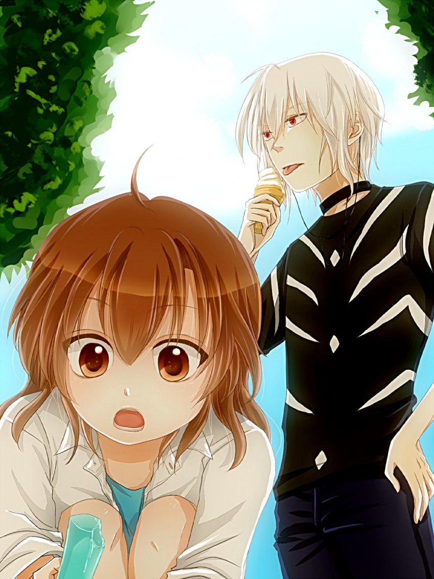 accelerator and last order (toaru majutsu no index and 1 more) drawn by reimei_(1988)