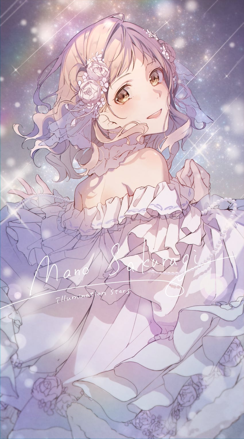 sakuragi mano (idolmaster and 1 more) drawn by runaruna1444