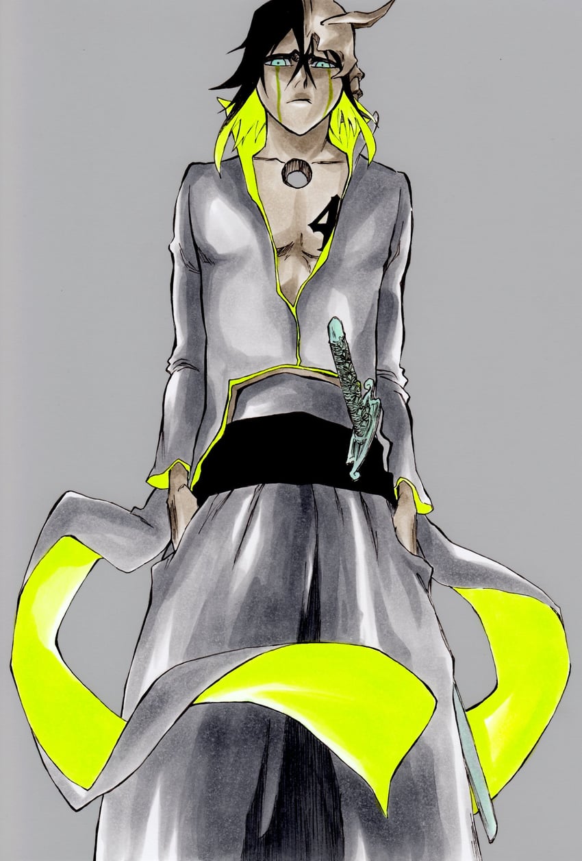 ulquiorra cifer (bleach) drawn by ken'ichi_(ken1ro_u)