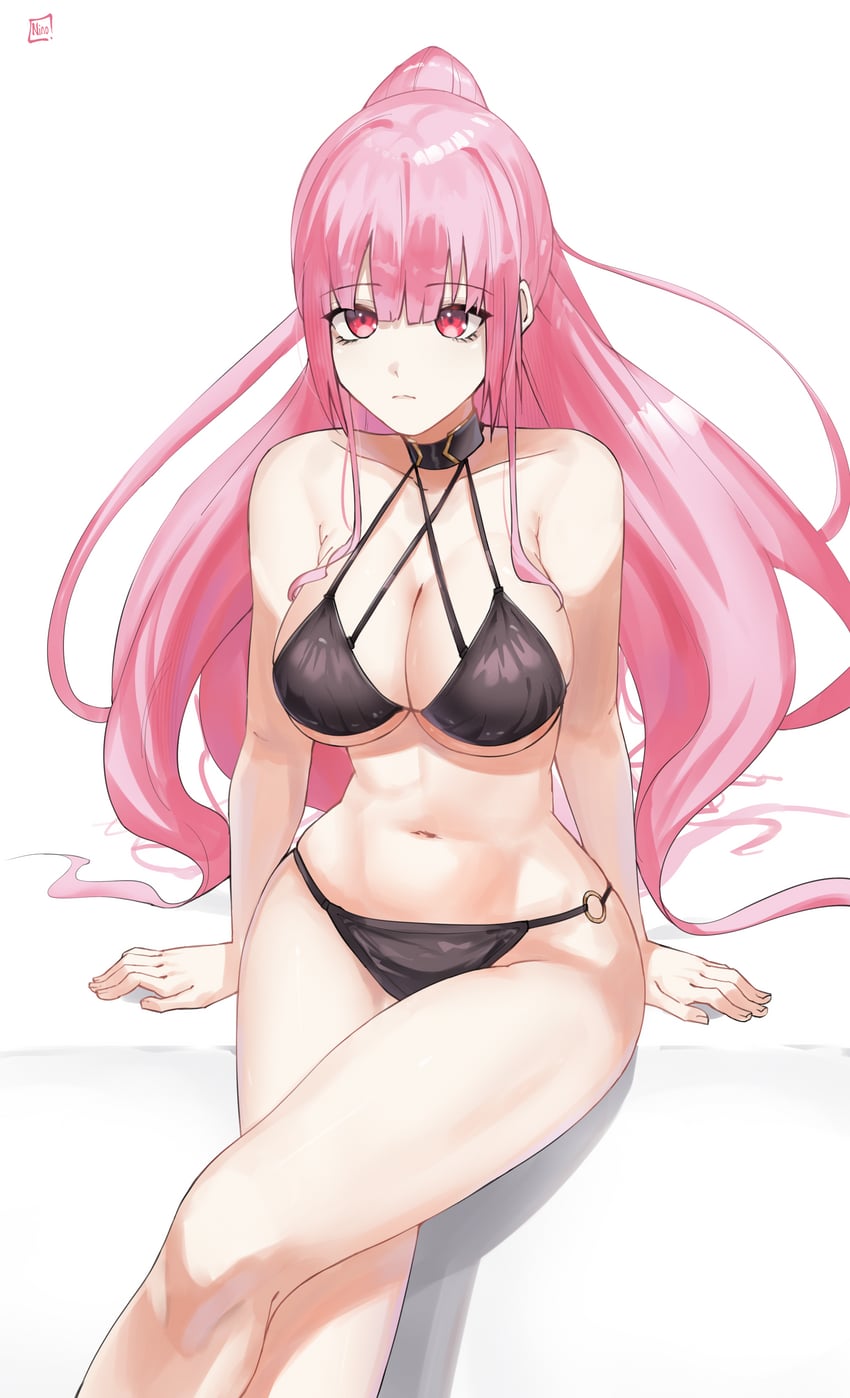 mori calliope (hololive and 1 more) drawn by ninochuu
