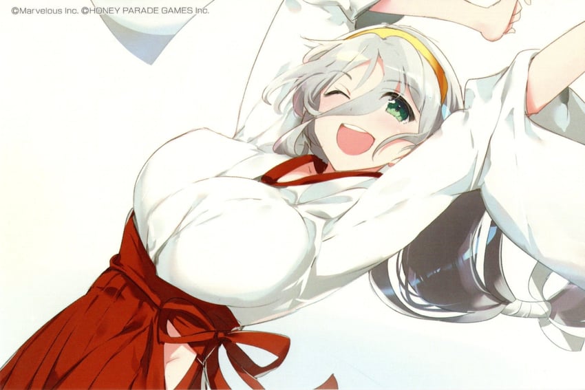 gekkou (senran kagura and 1 more) drawn by yaegashi_nan