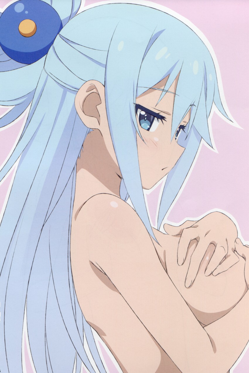 aqua (kono subarashii sekai ni shukufuku wo!) drawn by yamamoto_shuuhei