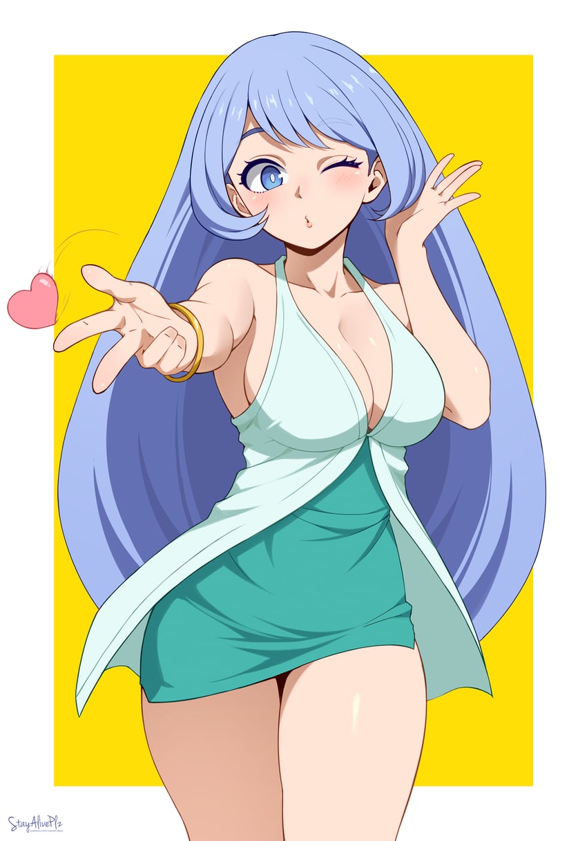 hado nejire (boku no hero academia) drawn by stayaliveplz
