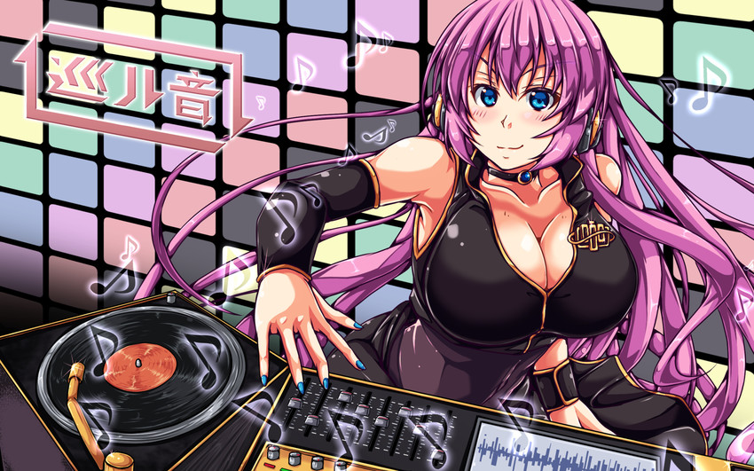 megurine luka (vocaloid) drawn by misakana