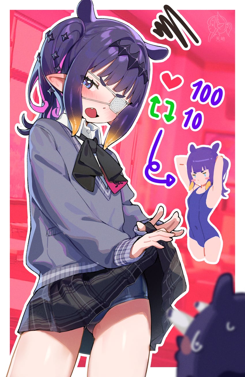 ninomae ina'nis and takodachi (hololive and 1 more) drawn by tenchi_mayo