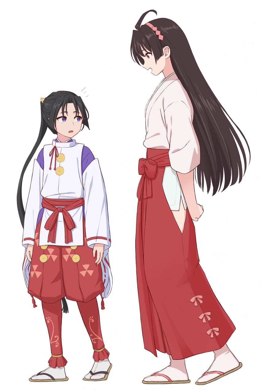 houjou tokiyuki and mochizuki ayako (nige jouzu no wakagimi) drawn by mizuno_(pixiv31352320)