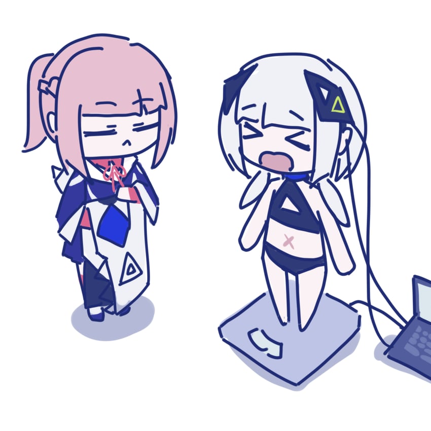 kaf and kafu (kamitsubaki studio and 1 more) drawn by fagun_yibei