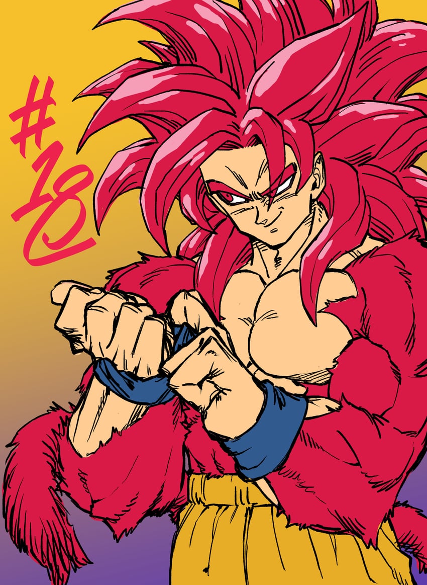 son goku (dragon ball and 1 more) drawn by bakarott