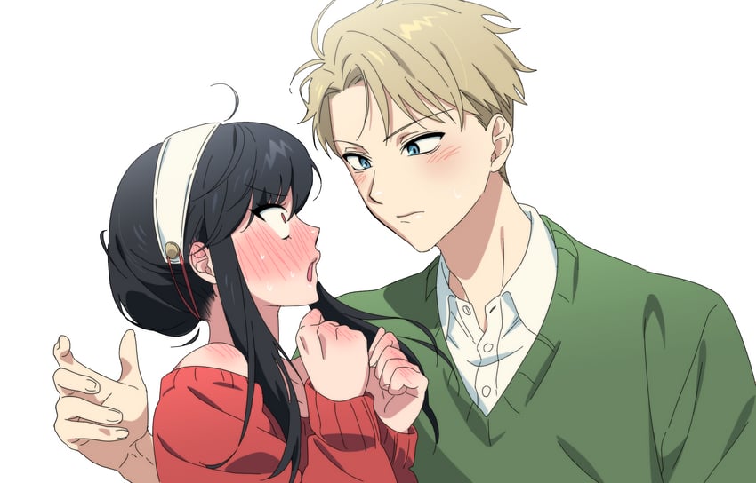 yor briar and twilight (spy x family) drawn by porong002