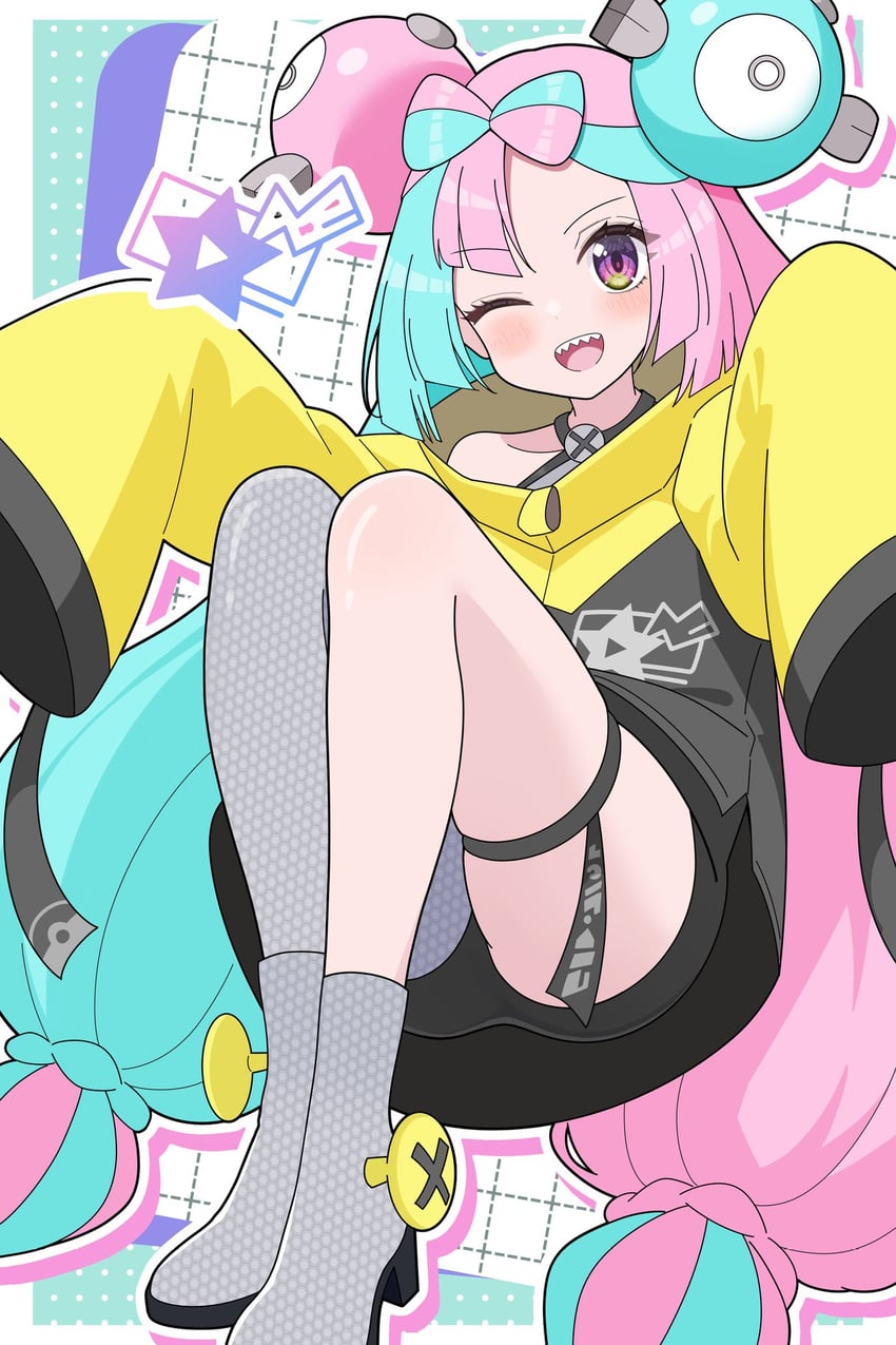 iono (pokemon and 1 more) drawn by odorukaminoke