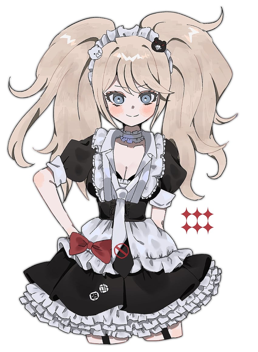 enoshima junko (danganronpa and 1 more) drawn by mikomi_(90m5x)