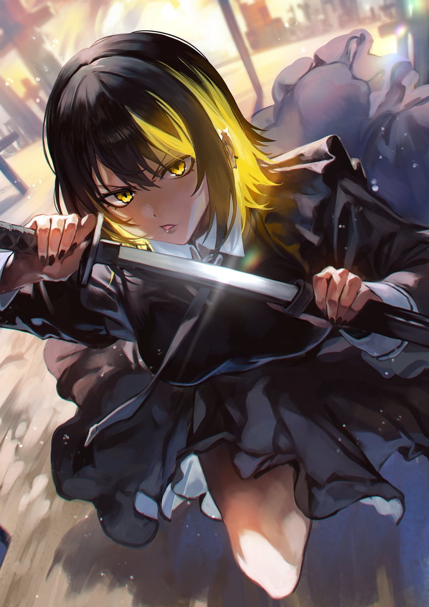 ikaruga luca (idolmaster and 1 more) drawn by otsudou