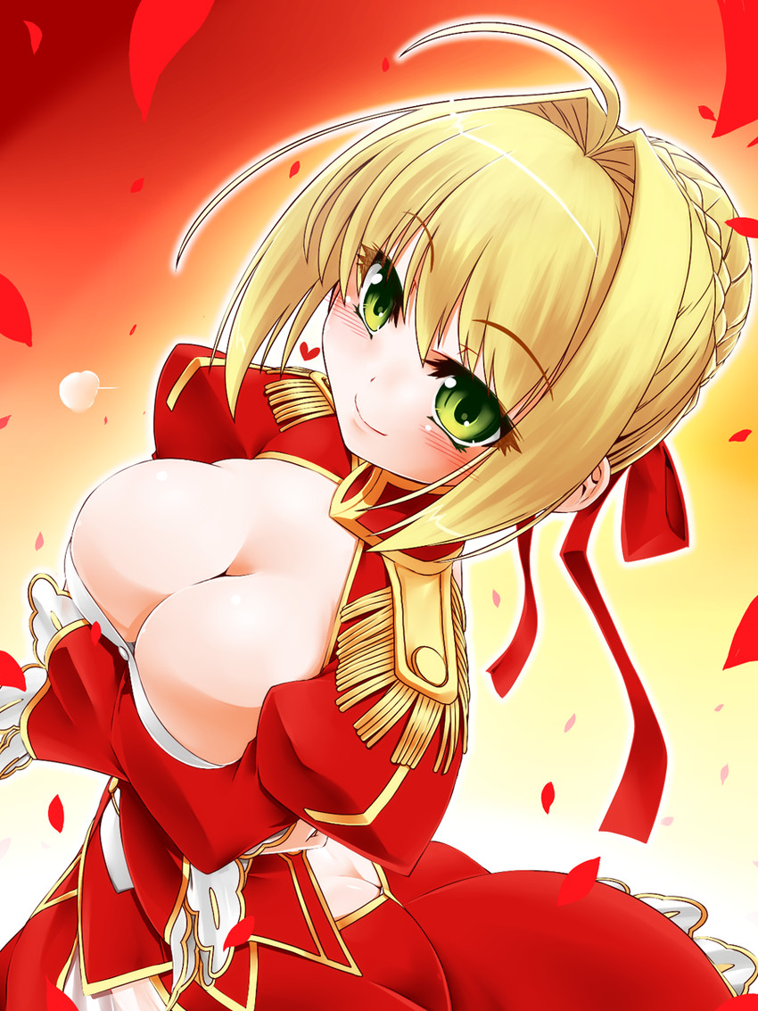 nero claudius (fate and 1 more) drawn by hisame_genta