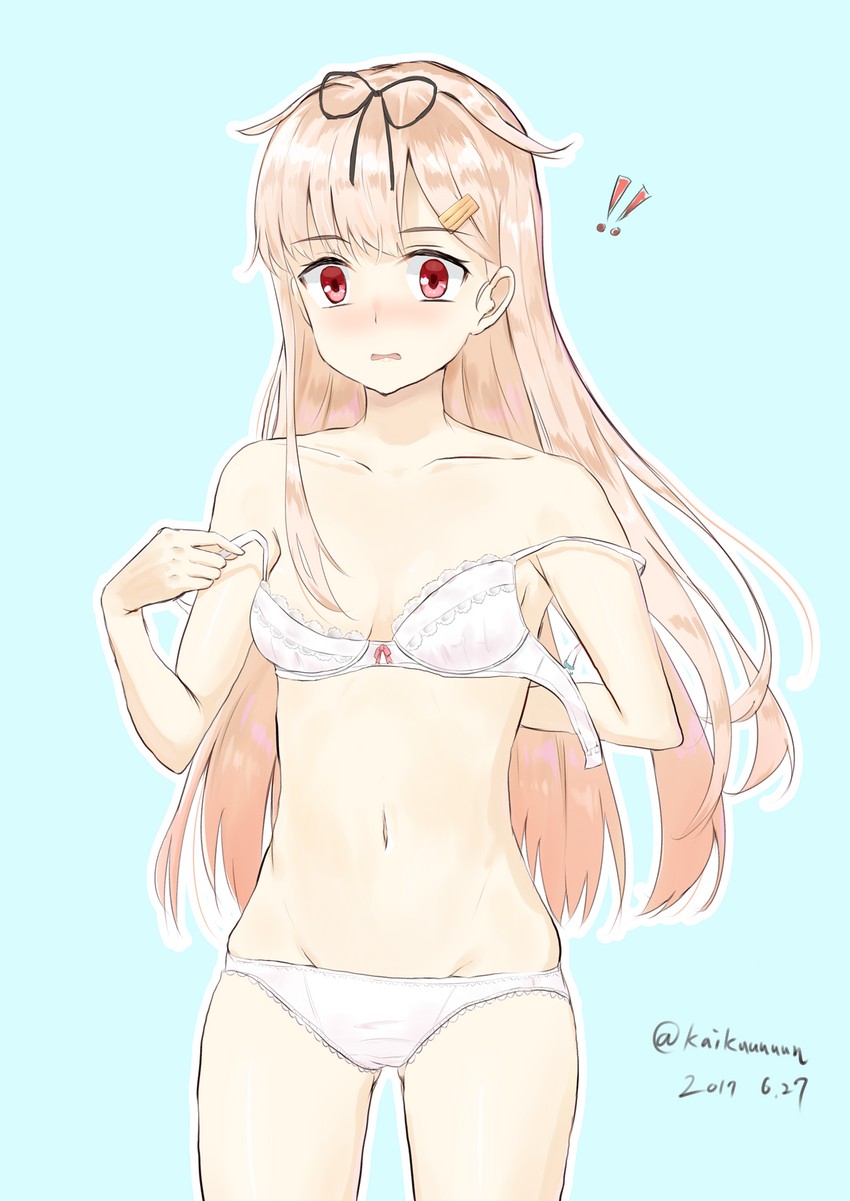 yuudachi and yuudachi kai ni (kantai collection) drawn by kei201107
