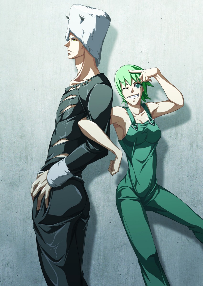 foo fighters and weather report (jojo no kimyou na bouken and 1 more) drawn by killingrock