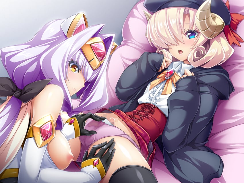 azarin, exs-tia magica, and picologil (kouyoku senki exs-tia) drawn by inoino