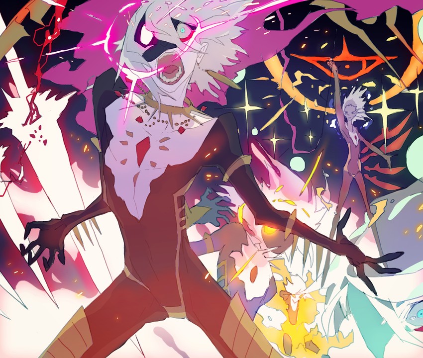 karna (fate and 1 more) drawn by kibadori_rue