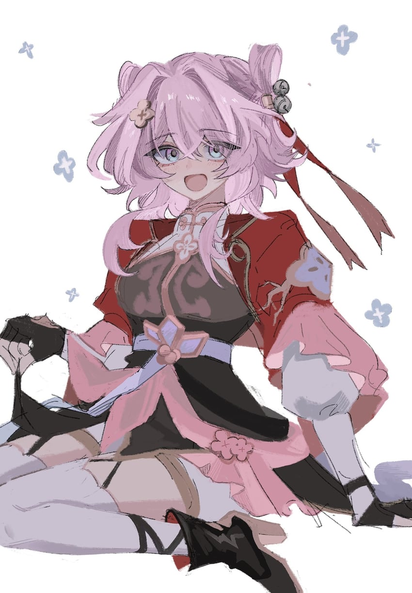 march 7th (honkai and 1 more) drawn by uma_(npon_zinsei)