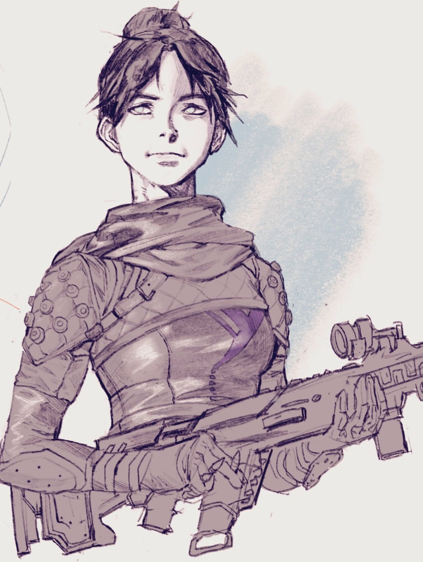 wraith (apex legends) drawn by gentagonal