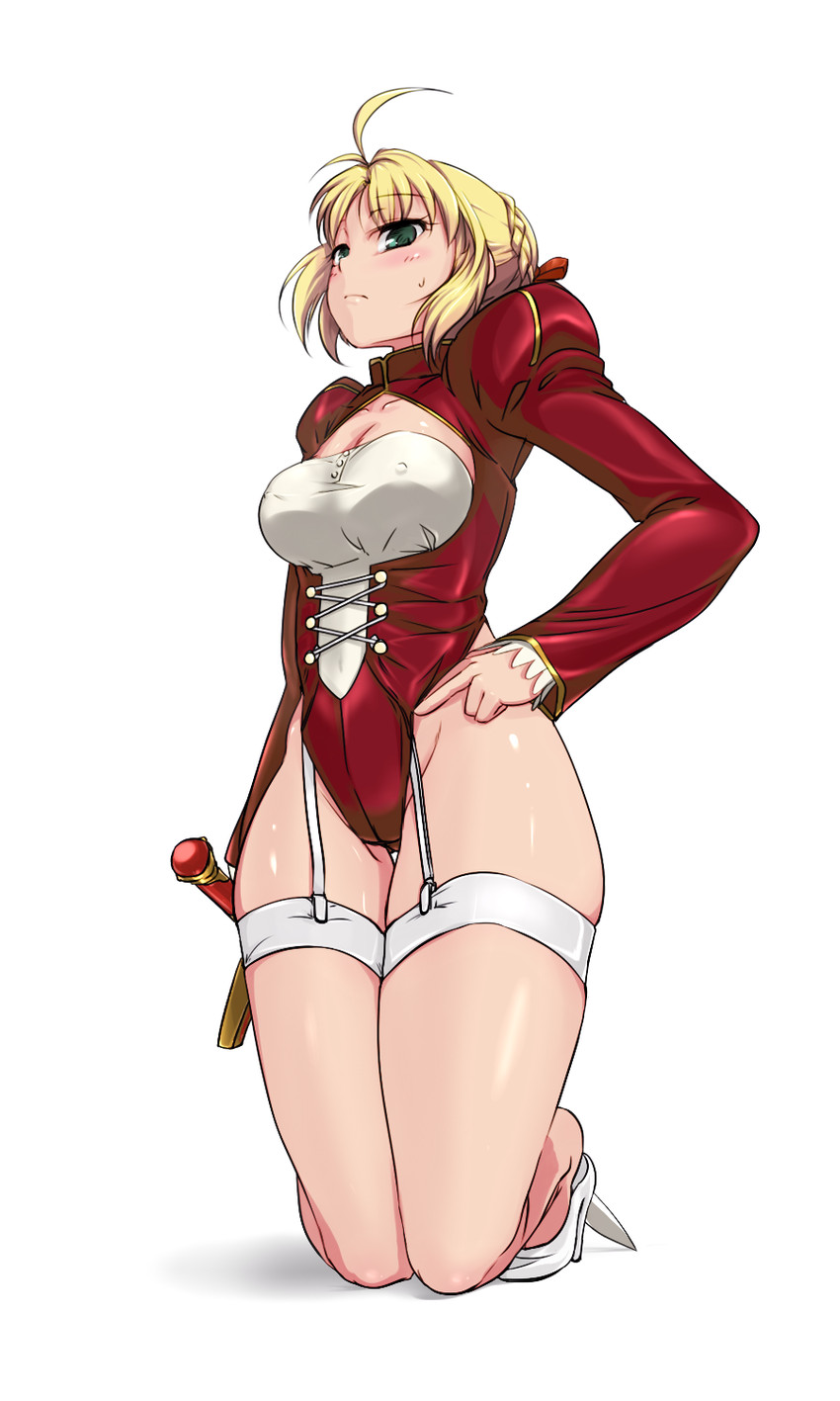 nero claudius (fate and 1 more) drawn by haruhisky