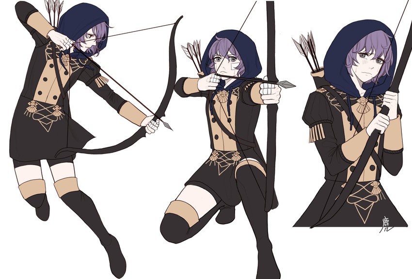 bernadetta von varley (fire emblem and 1 more) drawn by muntjac_art