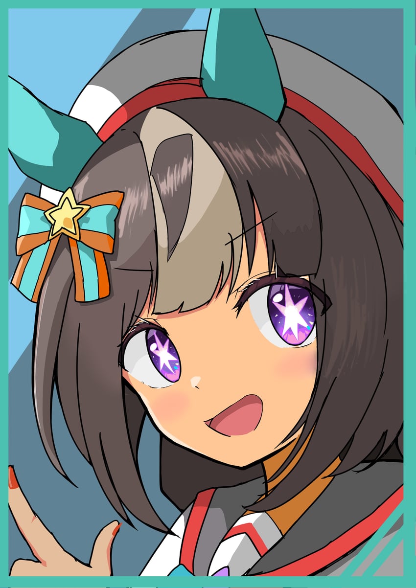 hoshino ai and hokko tarumae (umamusume and 1 more) drawn by yeconer
