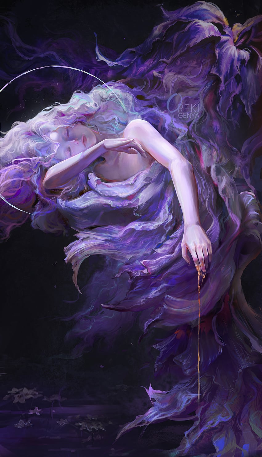 st. trina (elden ring and 1 more) drawn by oreki_genya