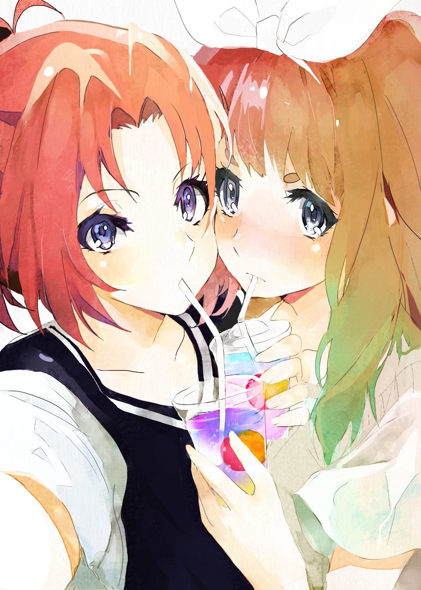 nakagawa natsuki and yoshikawa yuuko (hibike! euphonium) drawn by kataru_(ubw-emiya)