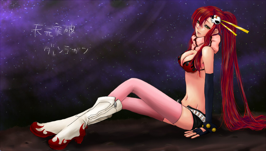 yoko littner (tengen toppa gurren lagann) drawn by yotsuba_(pixiv365126)