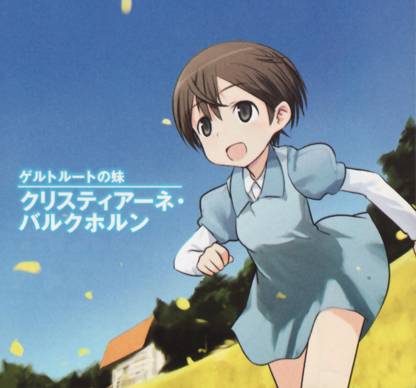 christiane barkhorn (world witches series and 1 more) drawn by shimada_fumikane