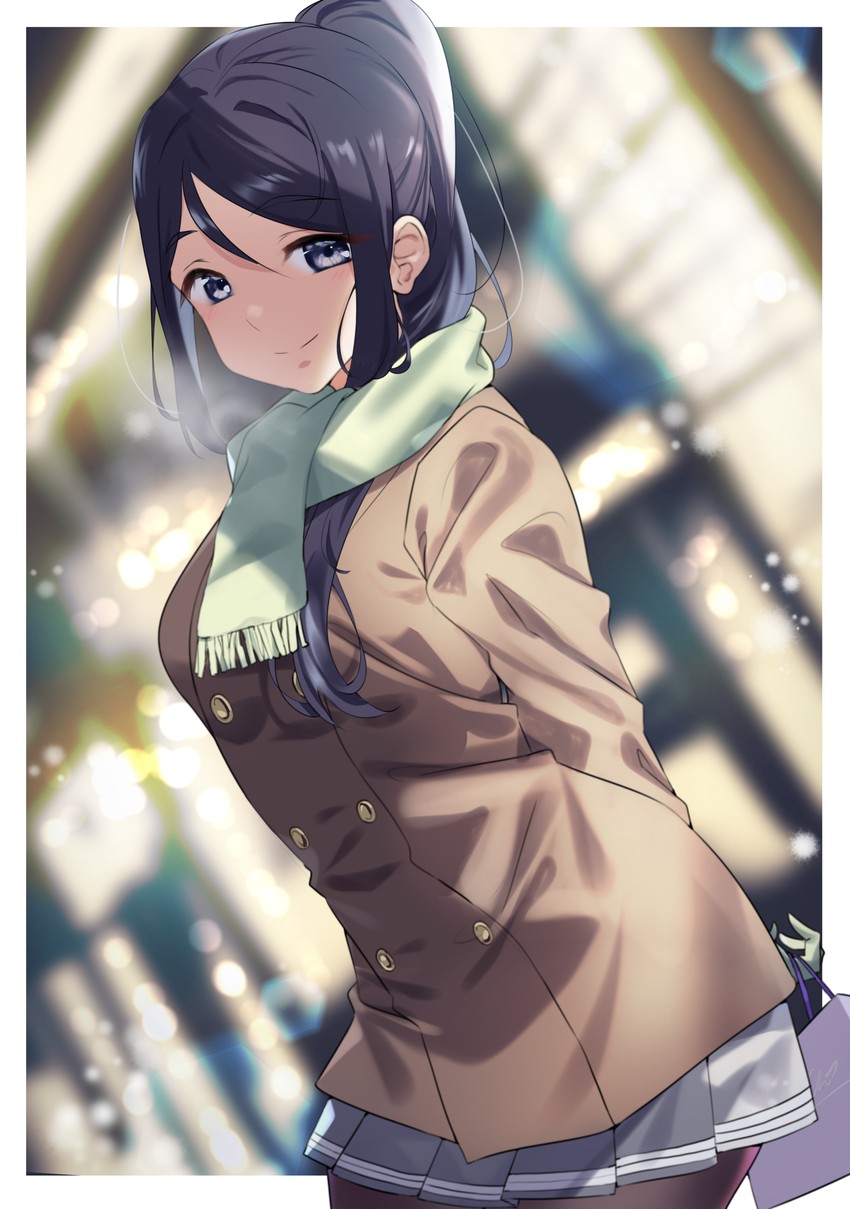 matsuura kanan (love live! and 1 more) drawn by yamaori_(yamaorimon)