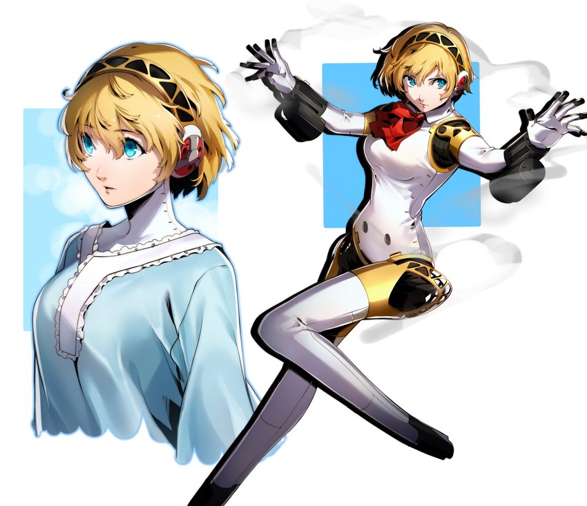 aigis (persona and 1 more) drawn by nakano_maru