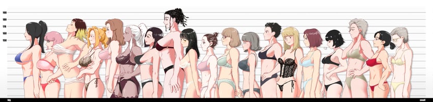 lee ji-eun, maria dacascos, cha so-wul, yeo eun-sol, kwon tae-young, and 14 more (fight class 3) drawn by vagabooo