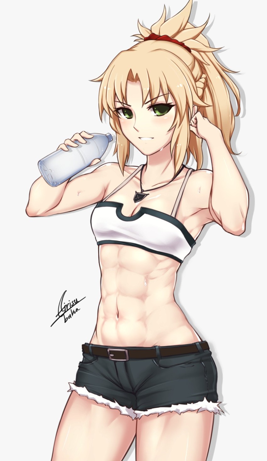 mordred (fate and 1 more) drawn by airisubaka