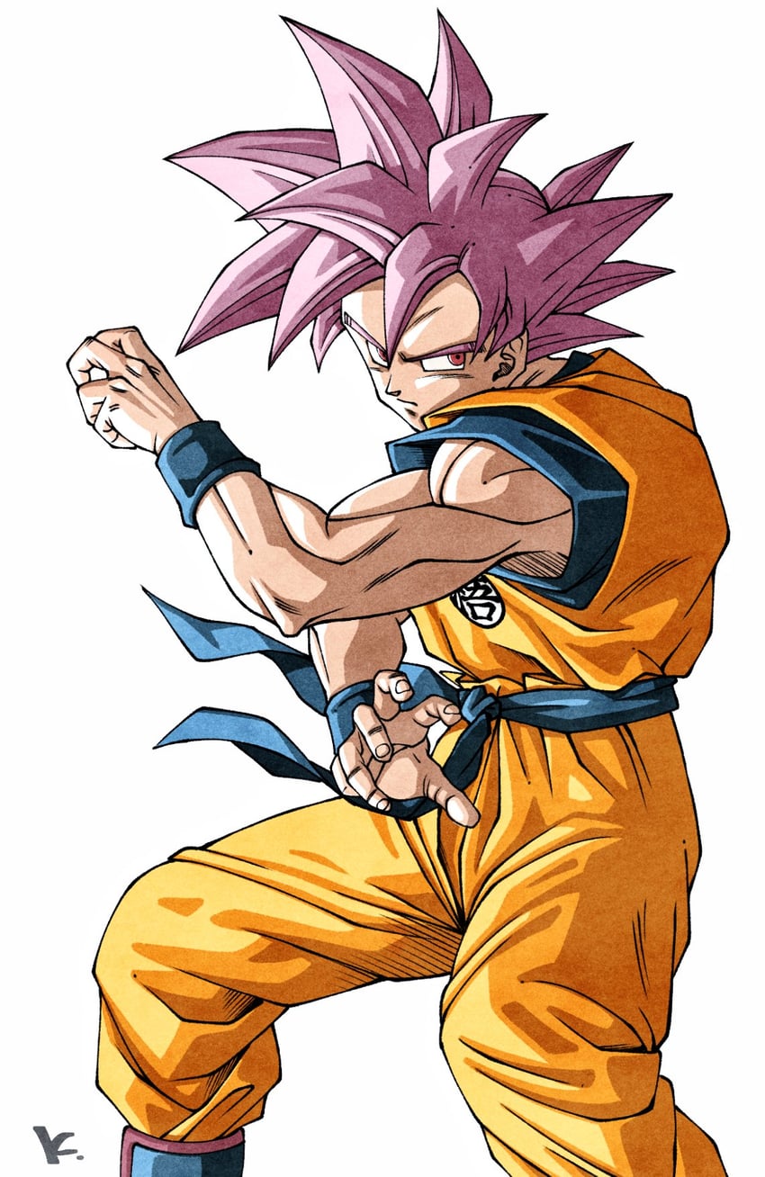 son goku (dragon ball and 1 more) drawn by kakeru_(dbskakeru)