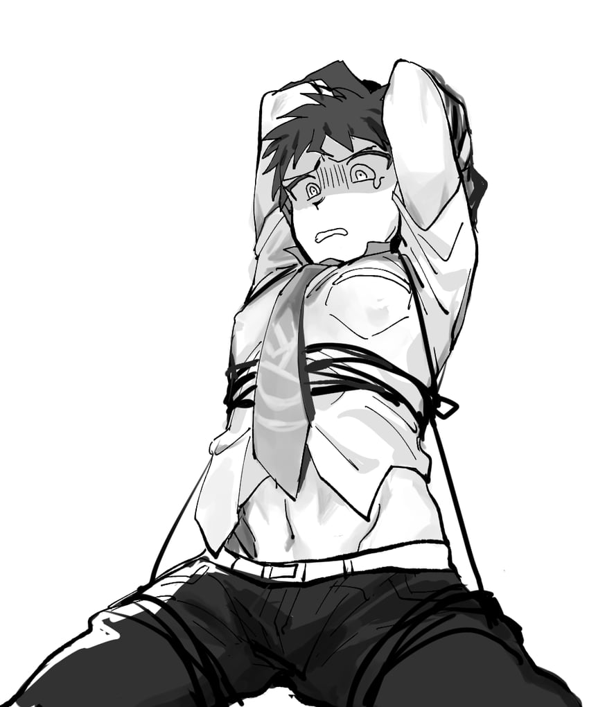 hinata hajime (danganronpa and 1 more) drawn by heichiyo